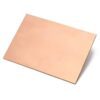 Single Side 10X7cm thickness 1.5mm Copper Clad Printed Circuit Board