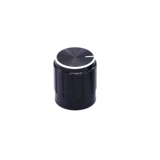 Potentiometer Knob Rotary Switch Cap Black Color - tech2398 1