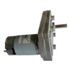 12V DC Square Gear / Geared Motor 60 RPM - High Torque