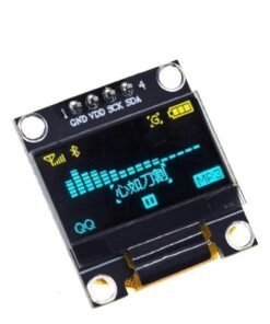0.96 Inch I2C/IIC 4 Pin OLED Display Module - Yellow Blue Color