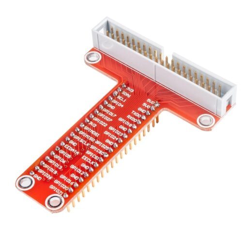 40 Pin Red GPIO Extension Board for Raspberry Pi - tech3236 2