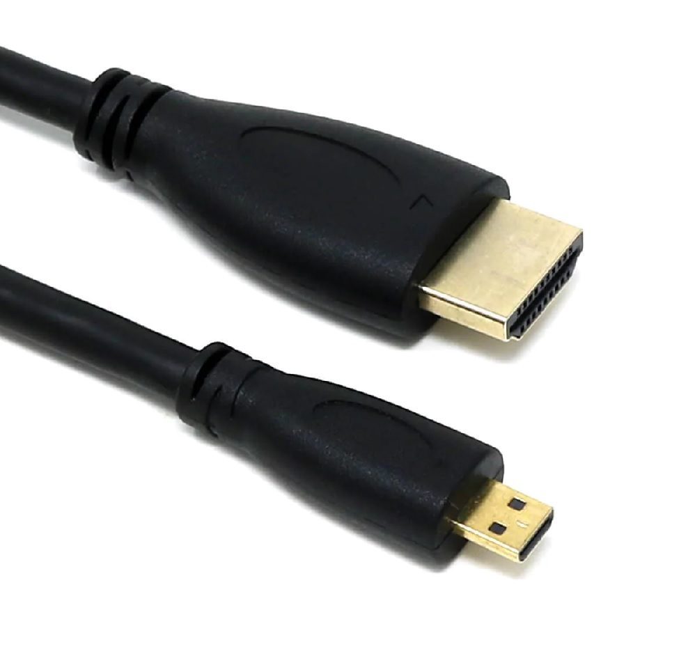 Micro HDMI to HDMI Cable Raspberry Pi 4B - Image 2
