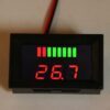 DC 12V-60V Lead-Acid Digital Battery Capacity Indicator Charge Tester Voltmeter