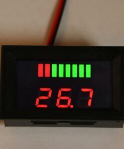 DC 12V-60V Lead-Acid Digital Battery Capacity Indicator Charge Tester Voltmeter