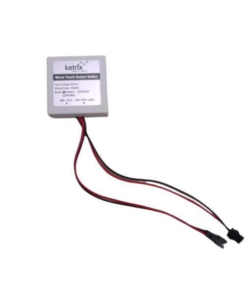 Single Touch Sensor Switch For Glass Lamp Mirror Light LED 12VDC 60W One Colour ON/ OFF - tech7729 12