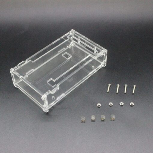 transparent acrylic arduino mega case enclosure tech1633 8230