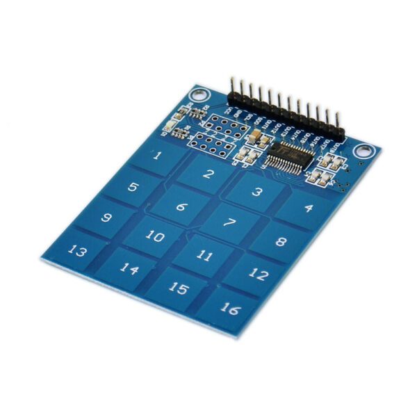 ttp229 4x4 keyboard 16 channel capacitive touch pad switch sensing detector module tech1475 2598 1
