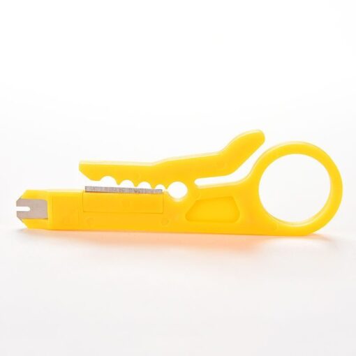Wire Stripper Flat Nose Cable Cutter Crimper with Practical Punch Down Tool - wire stripper flat nose cable cutter with practical punch down tool tech7165 8255