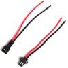 JST-SM 2 Pin Plug Male and Female Connector Pair with Wire