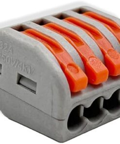 PCT-214 Splicing Connector Terminal 1 In-3 Out, Lever Splicing Connector