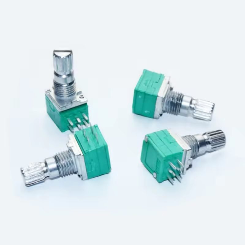 B50K-50K Dual Rotary Potentiometer 6 Pin - Image 3
