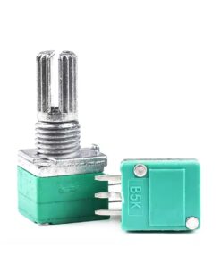 B50K-50K Dual Rotary Potentiometer 6 Pin