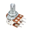 10kΩ 0.2W 6 Pin 2 Gang Rotary Carbon Potentiometer (15mm)