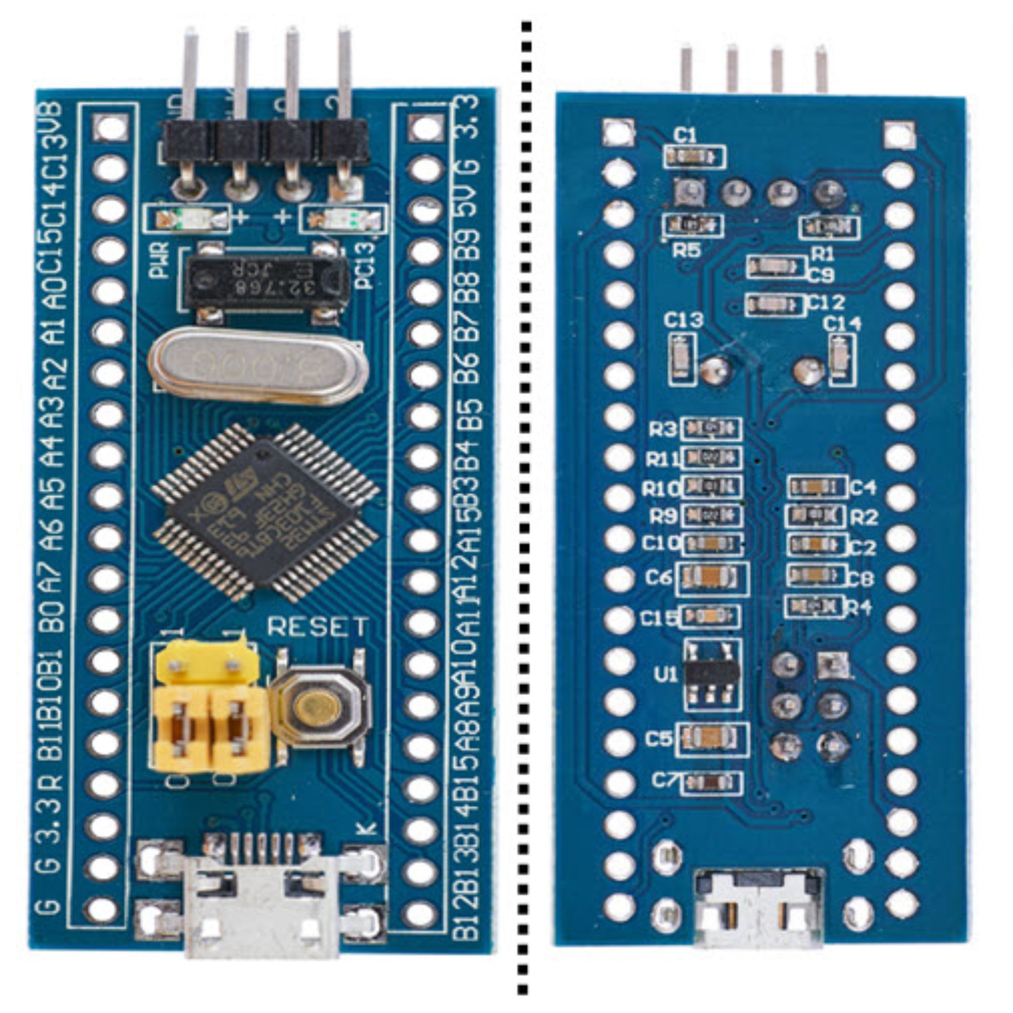 GD32F103C8T6 Minimum System Board Microcomputer STM32 ARM Core Board - Blue Pill - Image 4
