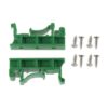 PCB Circuit Board Mounting Bracket For 35mm DIN Rail 2x Adapter with 4x Screws