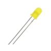 5mm Round Yellow LED 2Pin