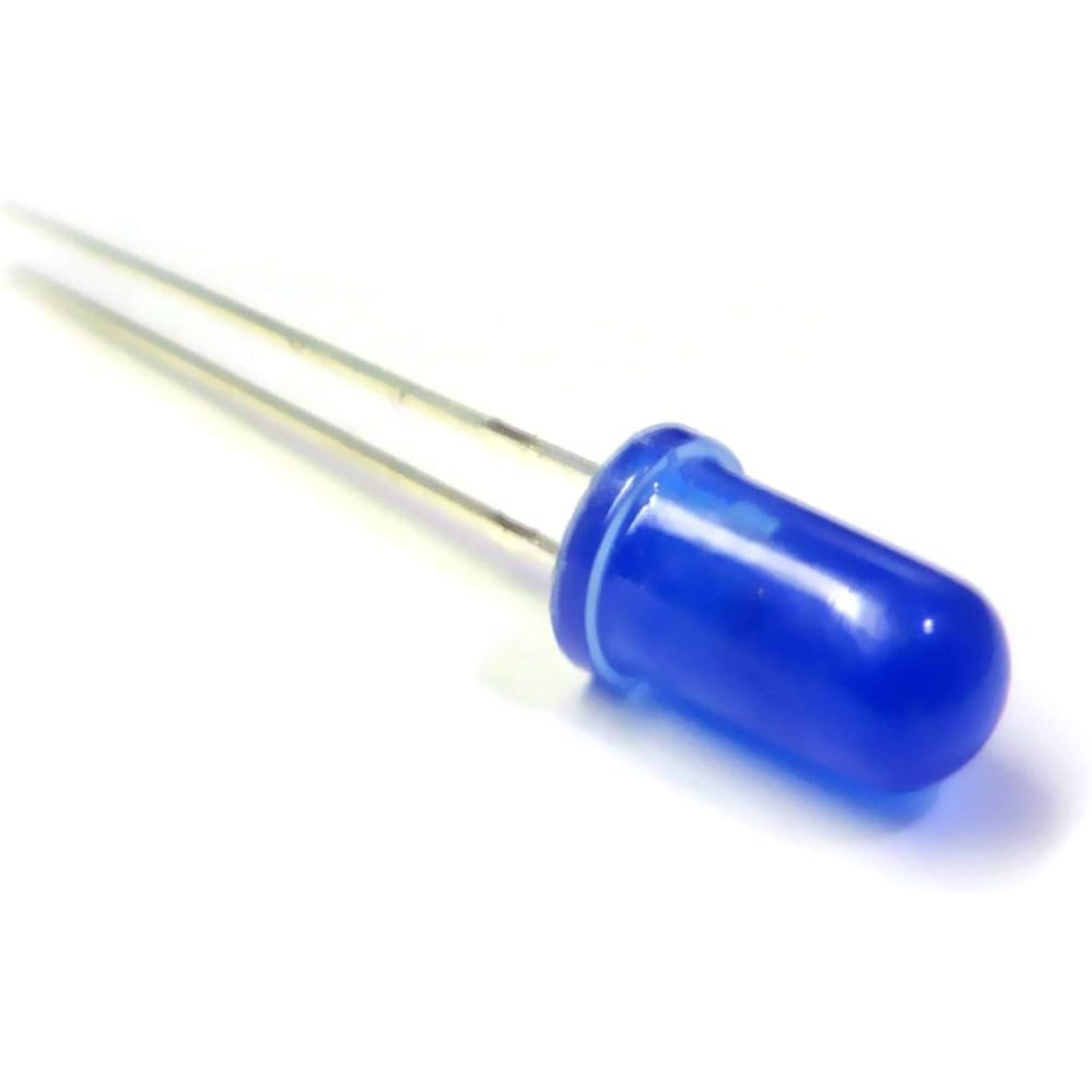 5mm Round Blue LED 2Pin (Pack of 5) - Image 3