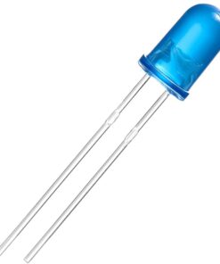 5mm Round Blue LED 2Pin