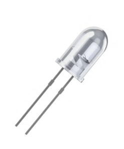 5mm Round White LED 2Pin