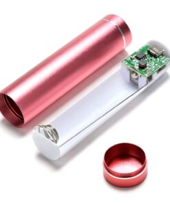 5V USB Aluminium Body Power Bank Case for 18650 Battery