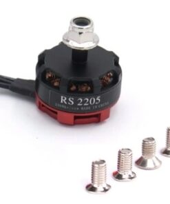 RS2205 2300KV Brushless DC Motor for QAV250 QAV300 Racing Drone Silver Cap (CCW Motor Rotation)