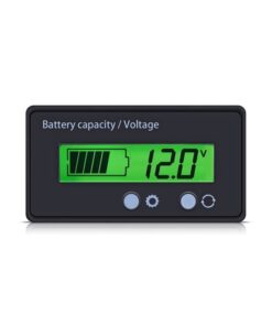 12-84V Battery Power Display Meter Lithium Battery Lead-acid Battery GY-6GS Green 3 Strings