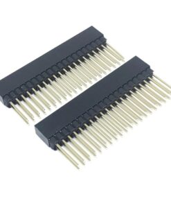 2.54MM 2×20 Pin Female Double Row Straight Long Header Strip