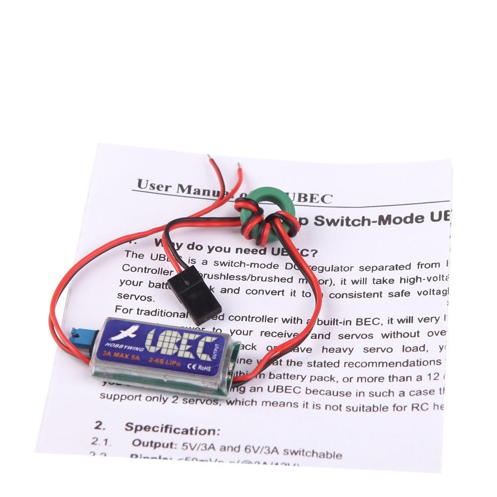 5V/6V 3A Switch-Mode Ultimate BEC – Voltage Regulator - Image 3