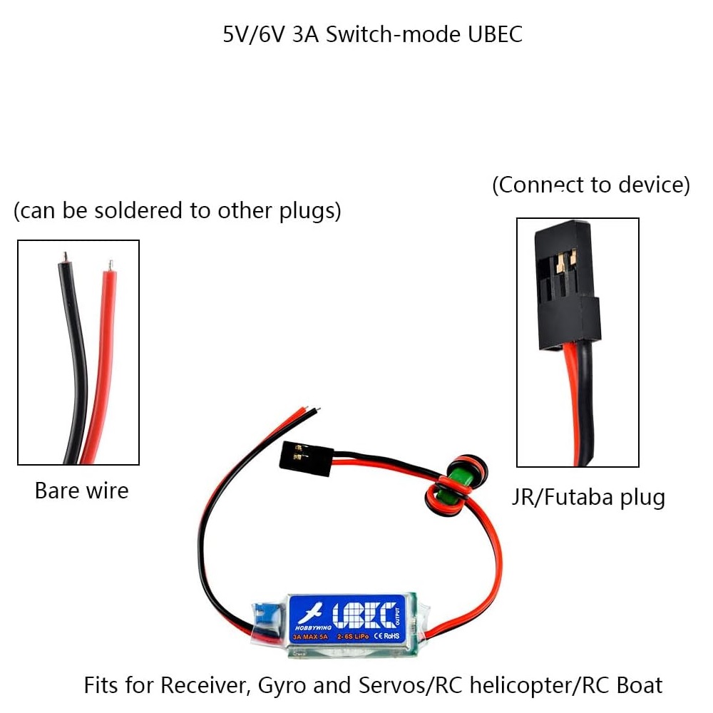 5V/6V 3A Switch-Mode Ultimate BEC – Voltage Regulator - Image 4