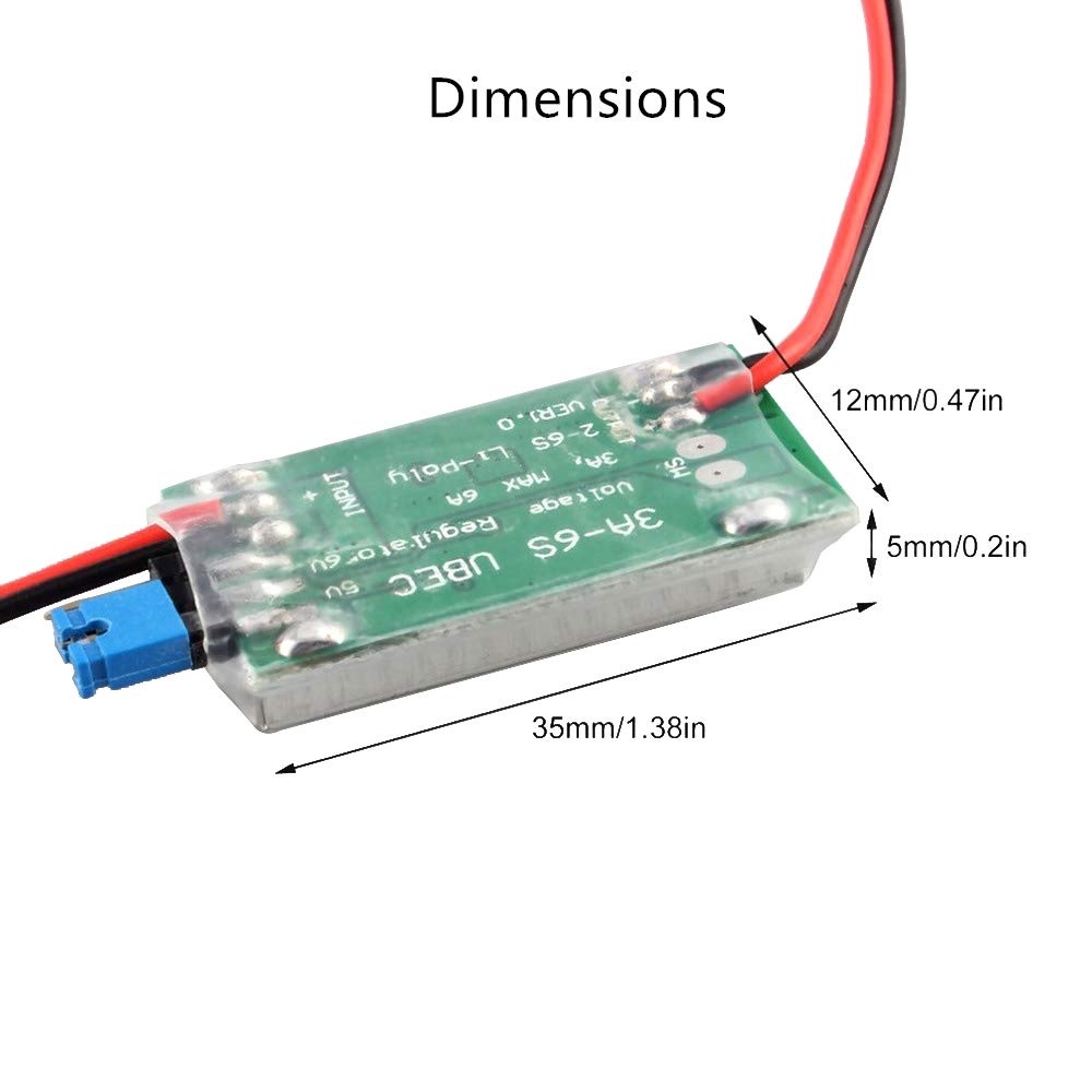 5V/6V 3A Switch-Mode Ultimate BEC – Voltage Regulator - Image 5