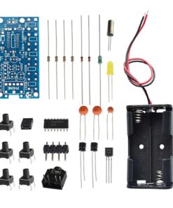 RDA5807 DIY Electronic Kit Wireless Stereo FM Radio Receiver Module PCB 76MHz-108MHz DC 1.8V-3.6V