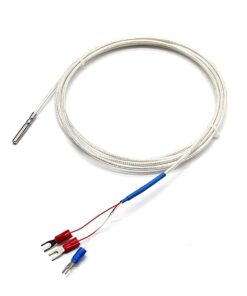 PT100 RTD 3-Wire Temperature Sensor Probe 1m Cable -50°C to 200°C