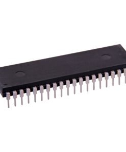 PIC16F877A-I/P 8-bit PIC Microcontroller – 14KB Flash, 20MHz, 40-Pin DIP