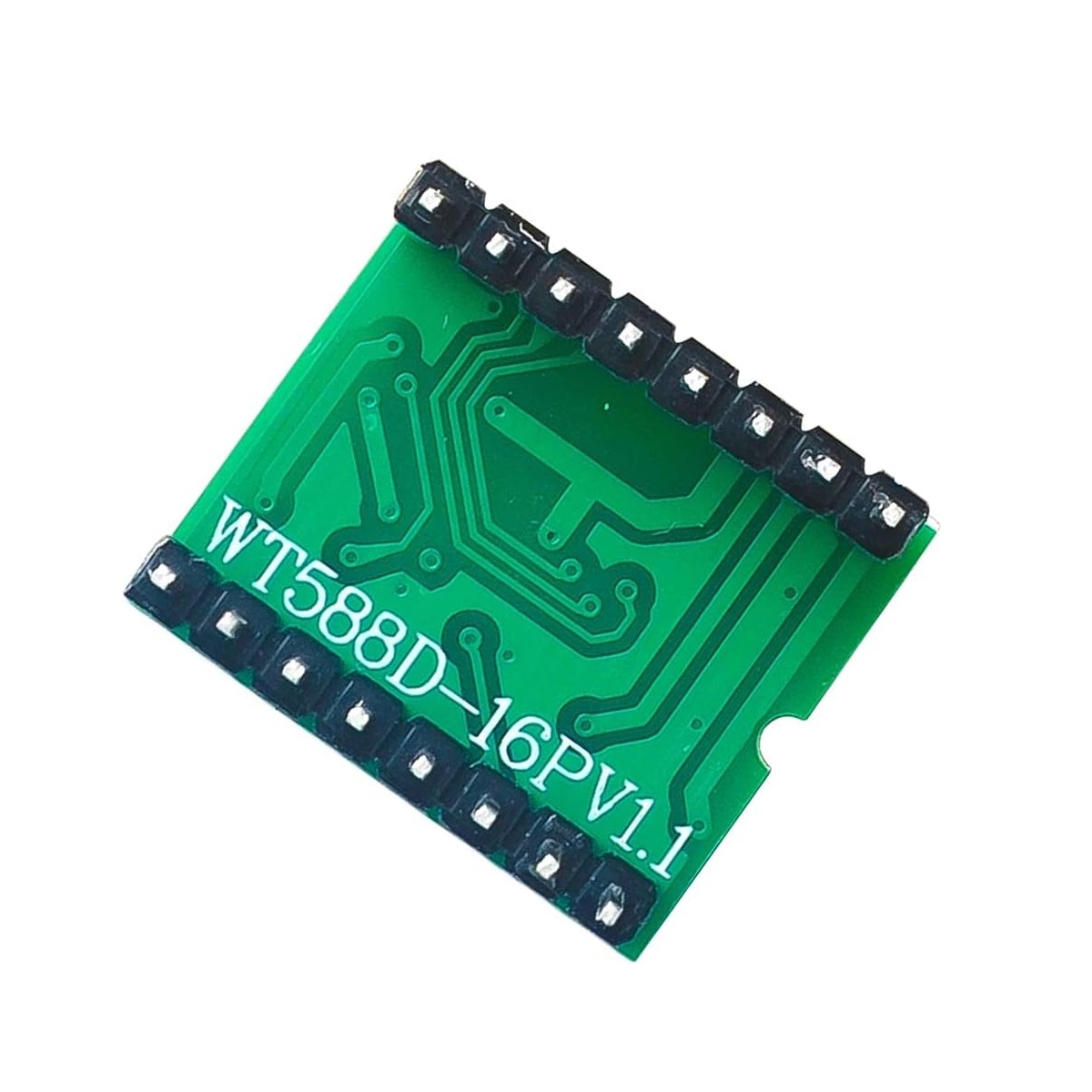 WT588D-16P Voice Sound Audio Player Module DC 2.8V-5.5V - Image 2