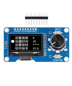 1.3-Inch OLED Display with EC11 Rotary Encoder Module – I2C Interface