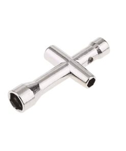 Hexagonal Mini Cross Wrench Sleeve Nut Tool for M2, M2.5, M3, M4 Hex Nuts