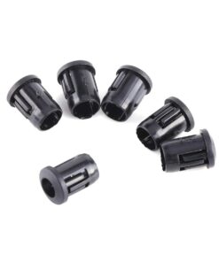 LED 5MM Long Sleeve Black Lamp Fixed Seat Protection Shell