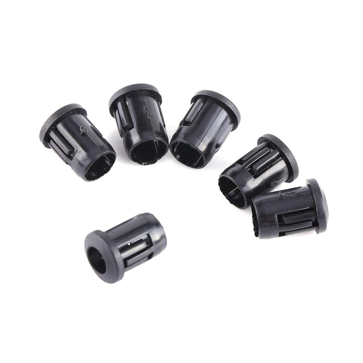 LED 5MM Long Sleeve Black Lamp Fixed Seat Protection Shell
