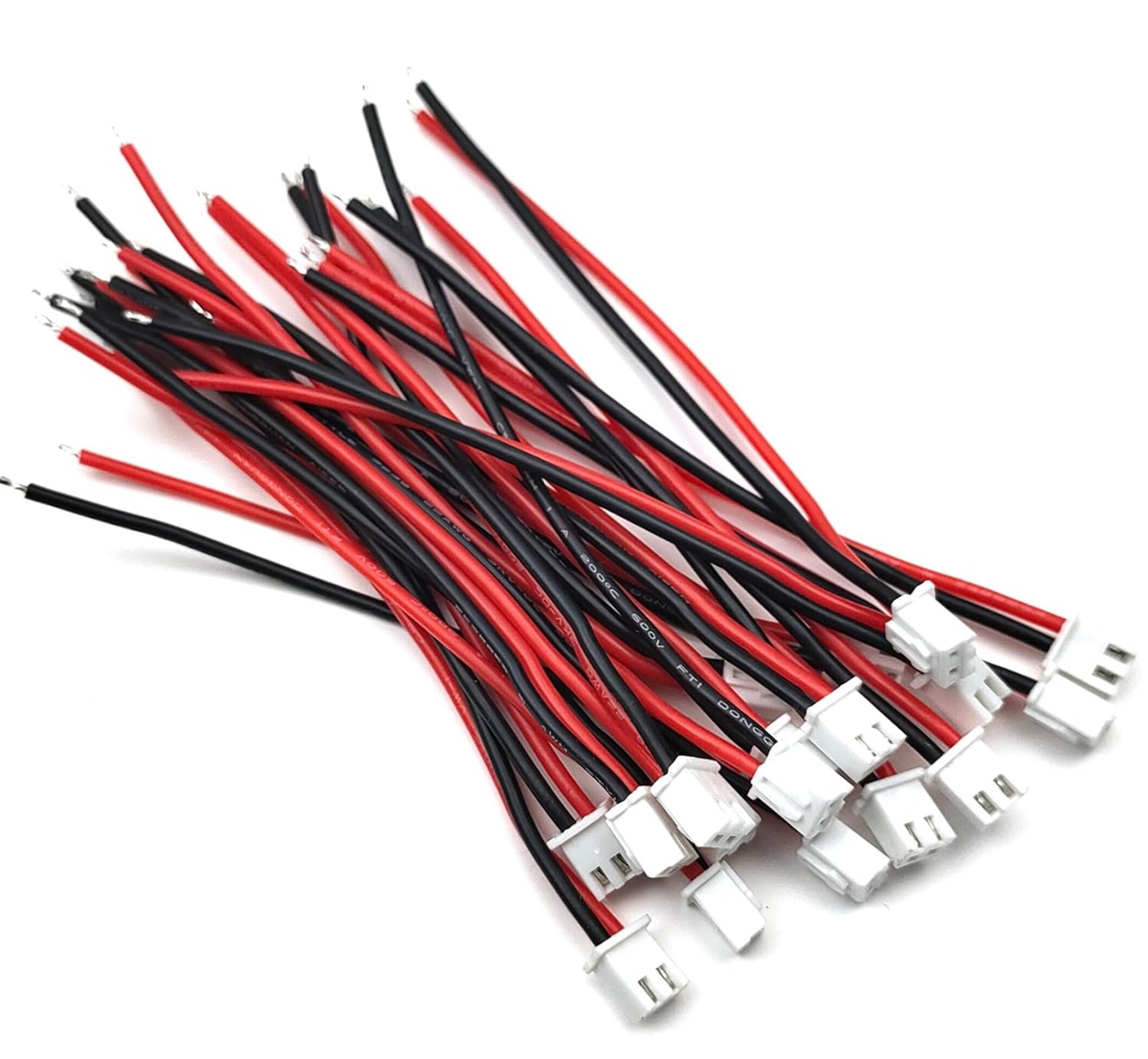 2 Pin JST XH 2.54mm Male to Female Connector Wire 20cm - Image 2