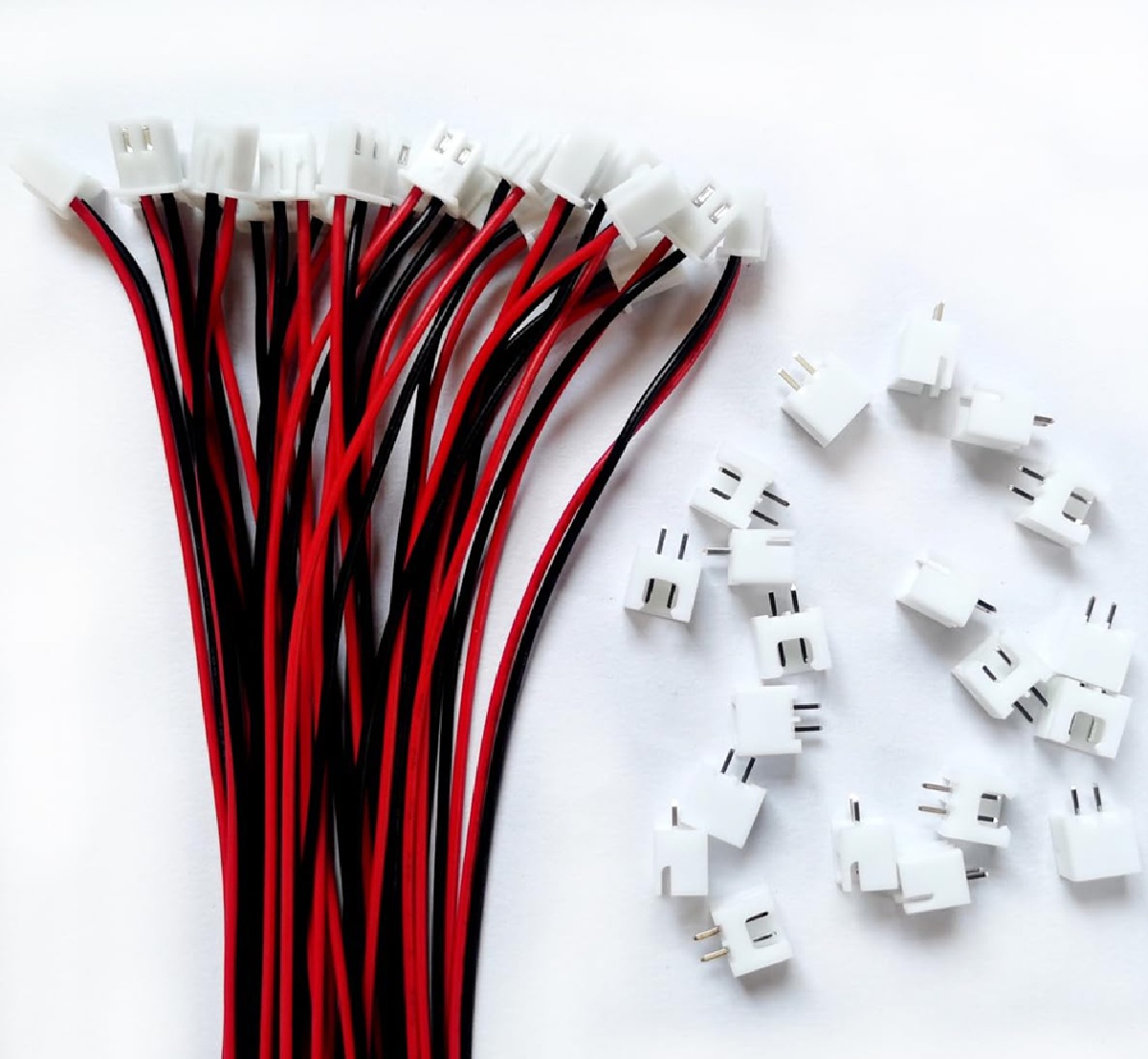 2 Pin JST XH 2.54mm Male to Female Connector Wire 20cm - Image 4