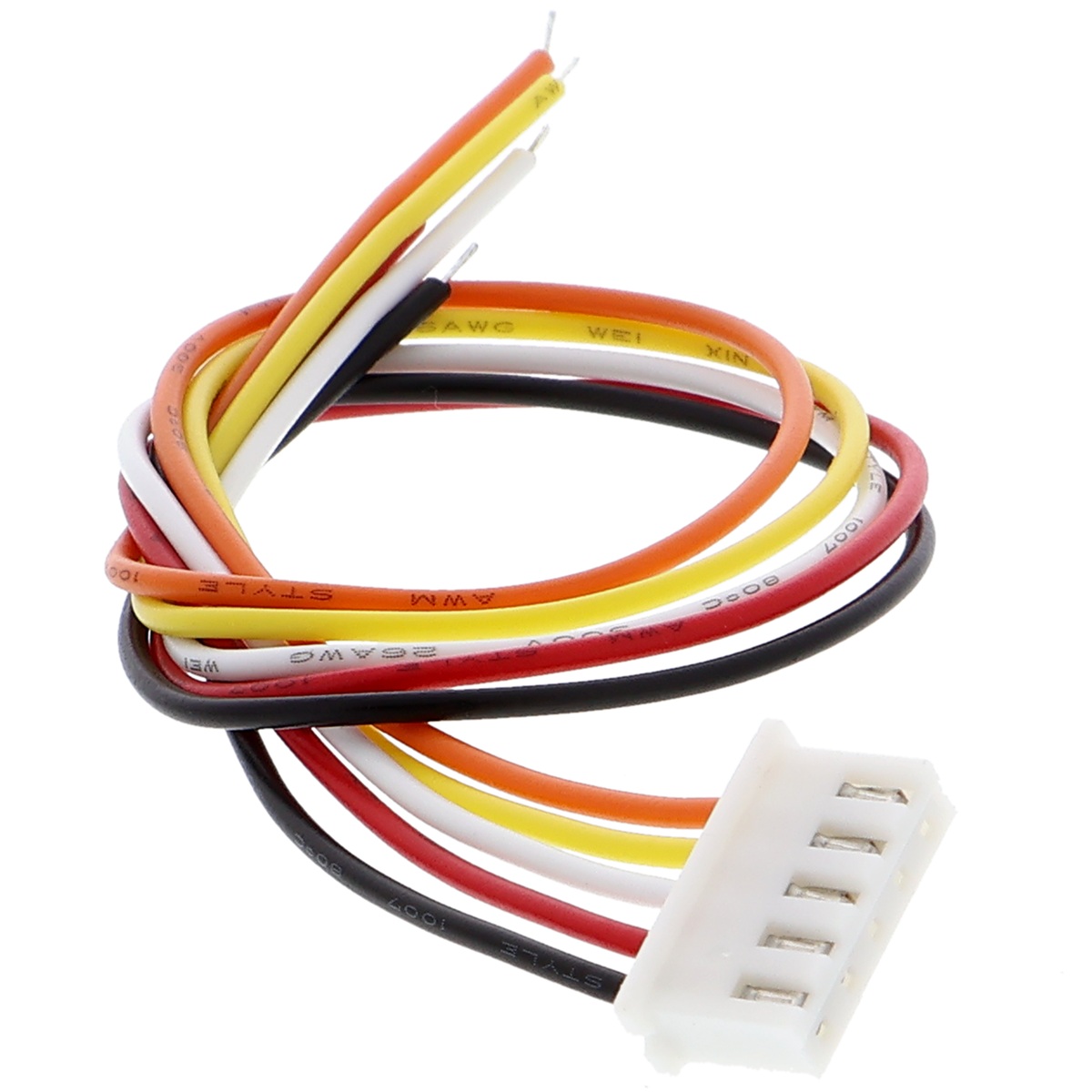 5 Pin JST XH 2.54mm Male to Female Connector Wire 20cm - Image 2