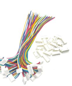 6 Pin JST XH 2.54mm Male to Female Connector Wire 20cm