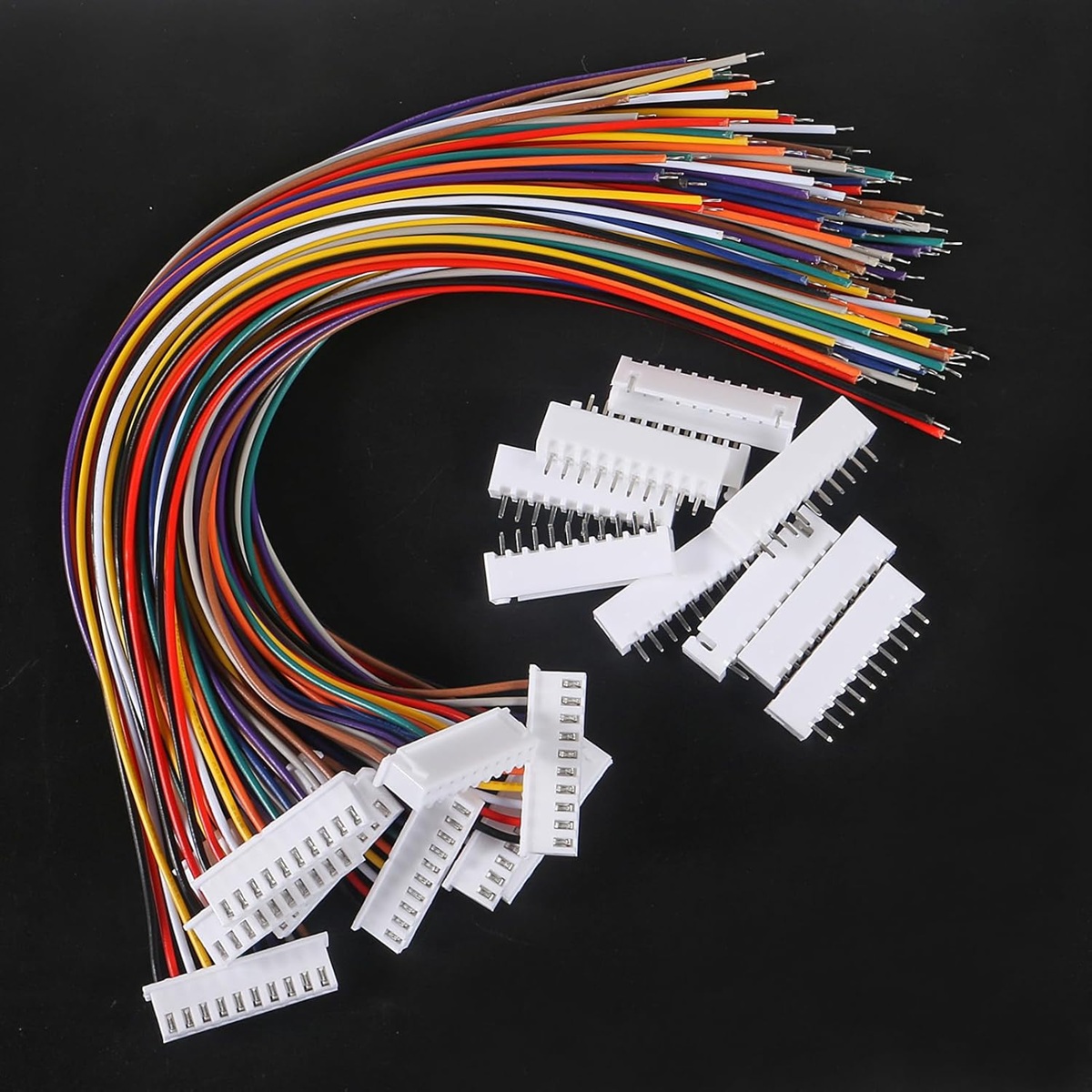 10 Pin JST XH 2.54mm Male to Female Connector Wire 20cm - Image 2