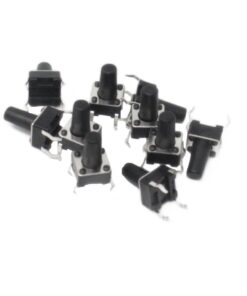 7 Values 70pcs 6X6x4.3/5/6/7/8/9/10mm Tact Switch Tactile Push Button Switch Kit Sets
