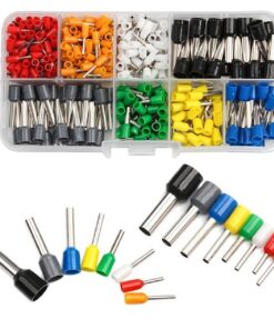 400PCS E0506-E6012 Tube Crimping Terminal Kit with Plastic Box