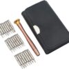 25 in 1 Magnetic Suction Screwdriver Tool Kit with Leather Case