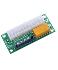 ATX 24Pin to SATA Dual Power Start-Up Adapter Card