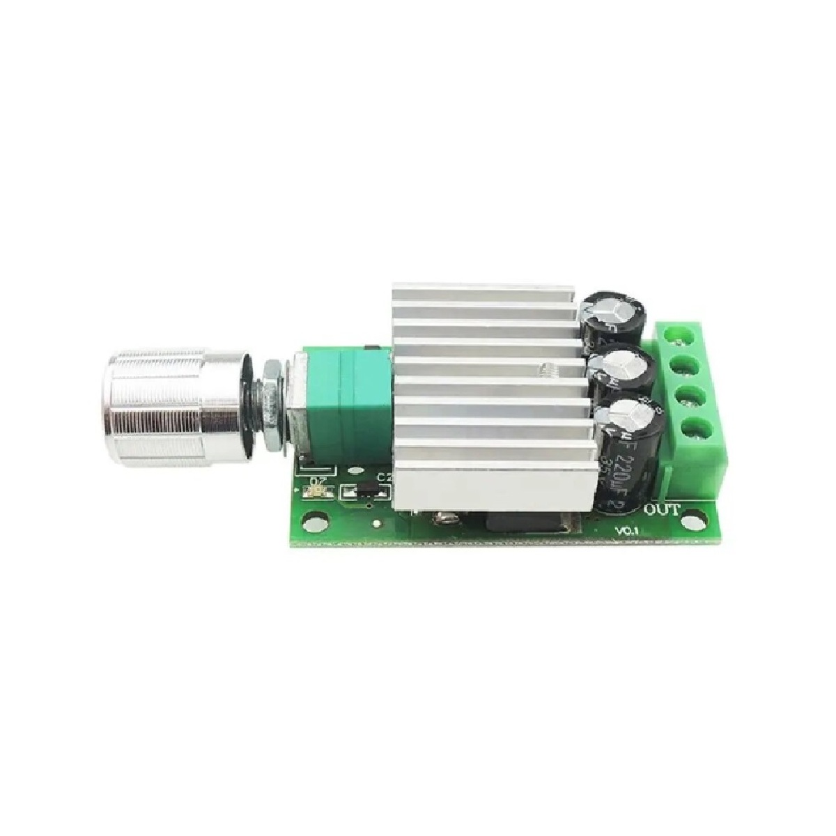 PWM DC Motor Speed Regulator 12V 24V 10A - Image 2