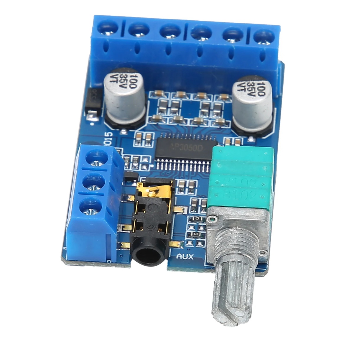 30Wx2 High-Power Stereo Digital Amplifier Board 12V/24V Power Supply DY-AP3015 - Image 2
