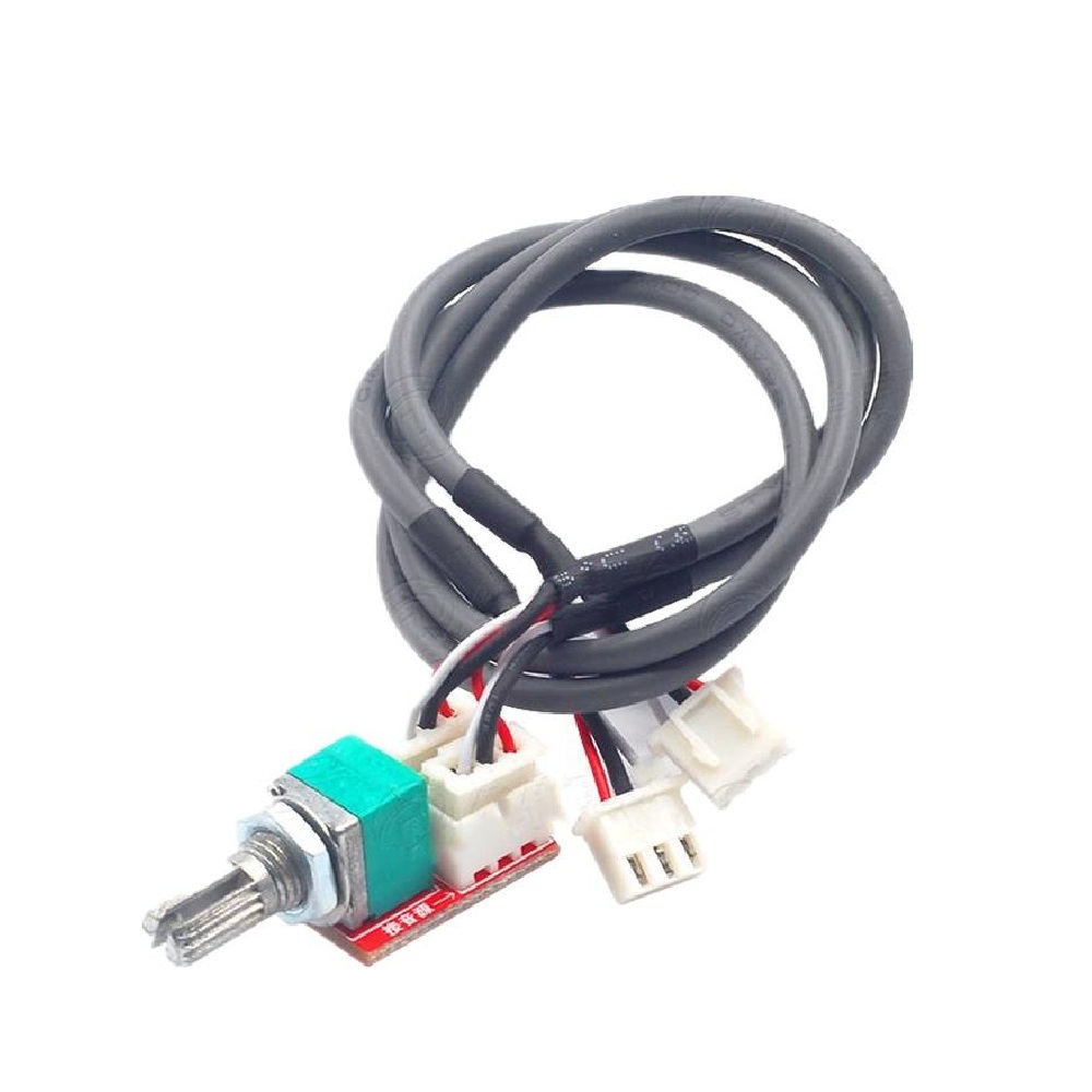 Double 50K Conversion Board with 300mm Shielding Line DIY Audio Amplifier Board Module Accessories Volume Potentiometer